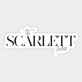 The Scarlett Factor Sticker